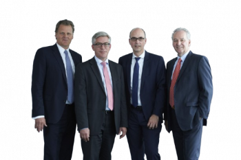 Die Partner bei NHH: Gert Nacken, Christoph Stüvel, Matthias Lamprecht, Christoph Hillebrand