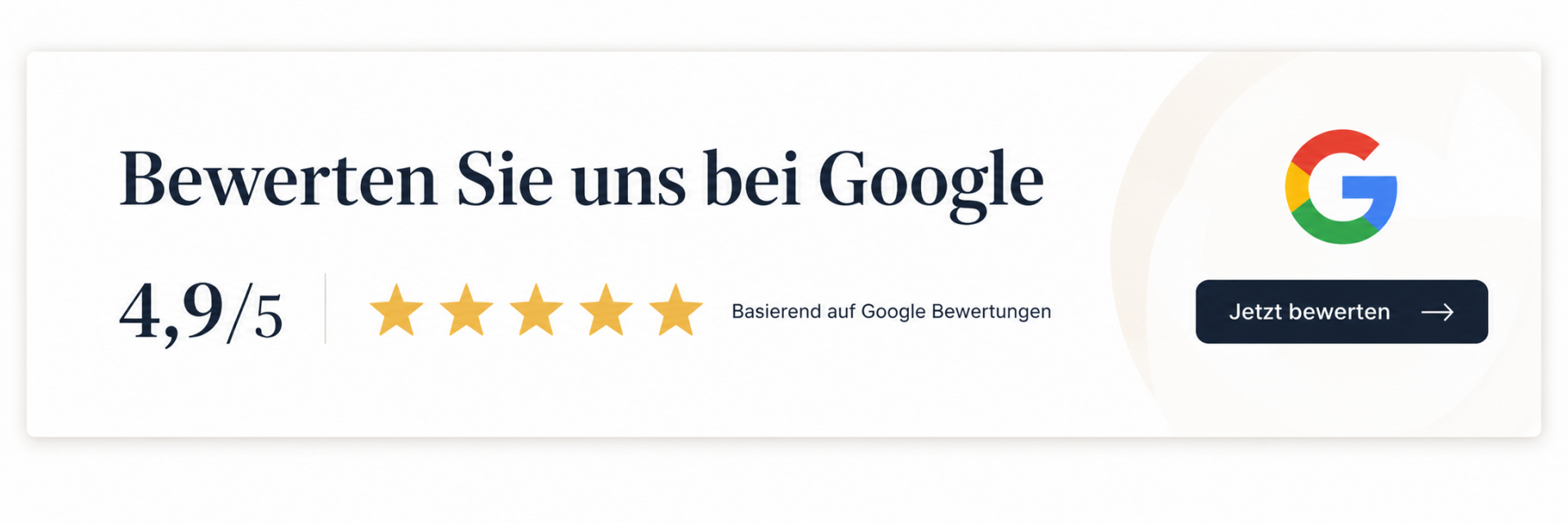 Bewerten Sie Nacken Hillebrand Partner bei Google